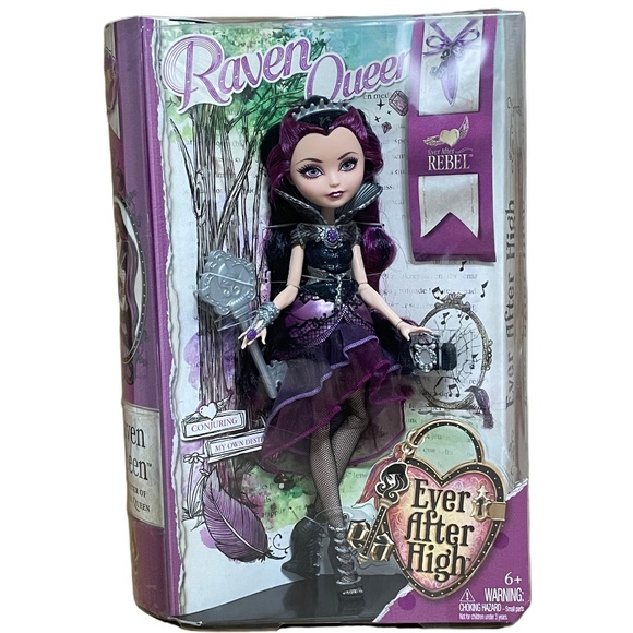 Raven Queen Rebel Doll Ever After High 2013 New Mattel Brand NEW! - Picture 1 of 4